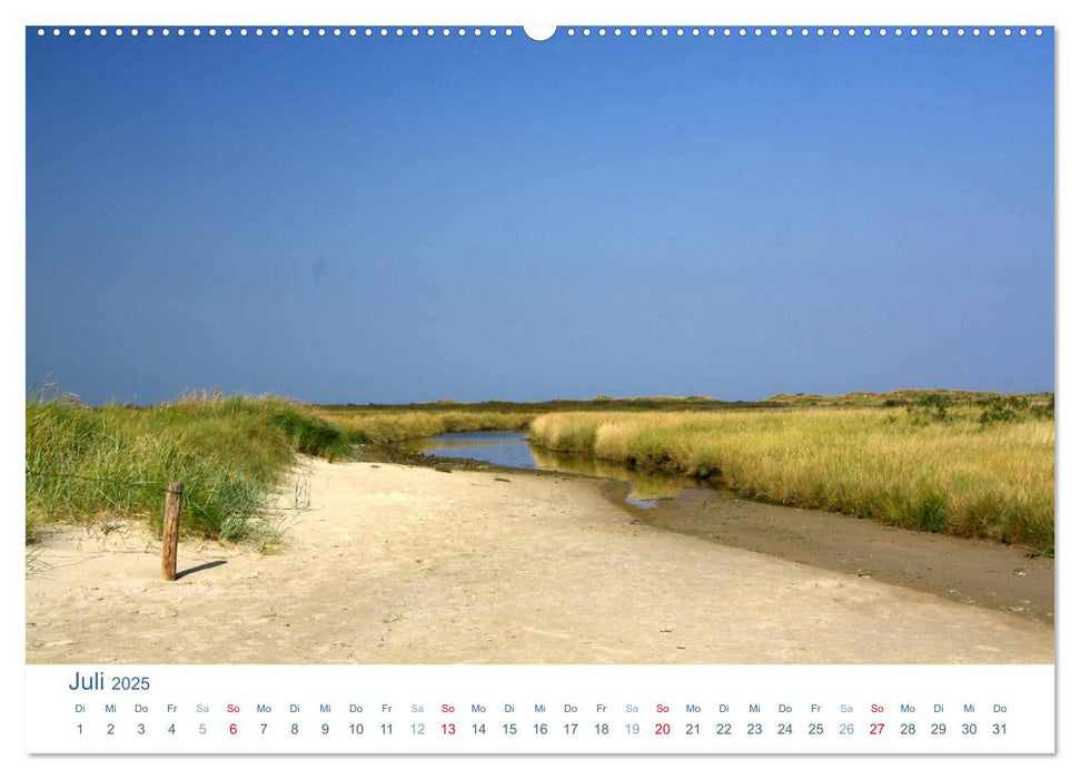 Langeoog 2025. Impressionen zwischen Hafen und Ostende (CALVENDO Premium Wandkalender 2025)