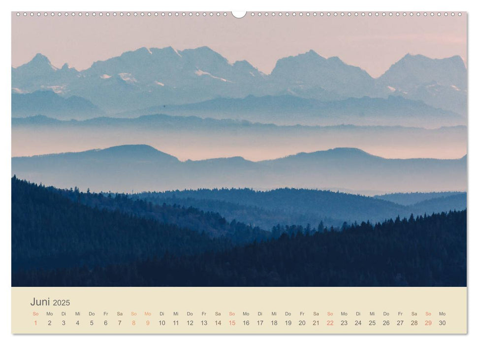 Fels und Stamm - Der Hochschwarzwald in Bildern (CALVENDO Premium Wandkalender 2025)