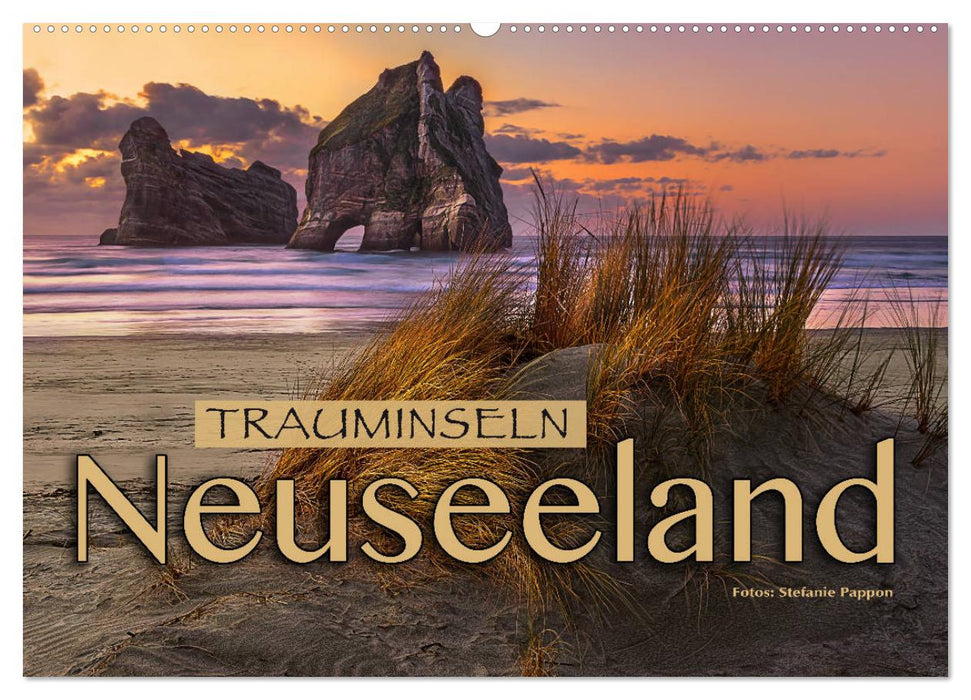 Trauminseln Neuseeland (CALVENDO Wandkalender 2025)