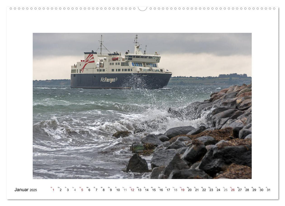 Dänemark - Flensborg Fjord und Inselwelt (CALVENDO Premium Wandkalender 2025)