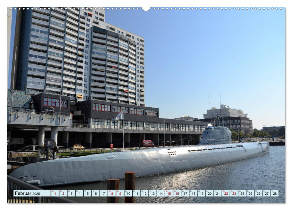 BREMERHAFEN Die Seestadt im nördlichen Weser-Elbe Dreieck (CALVENDO Premium Wandkalender 2025)