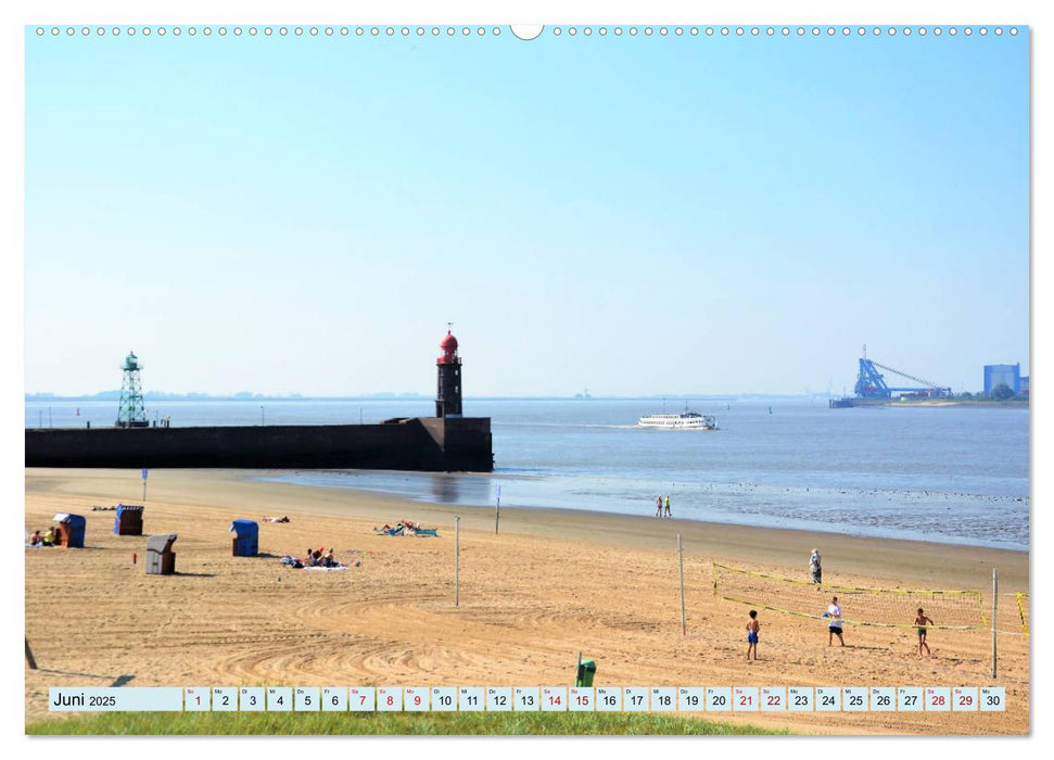 BREMERHAFEN Die Seestadt im nördlichen Weser-Elbe Dreieck (CALVENDO Premium Wandkalender 2025)