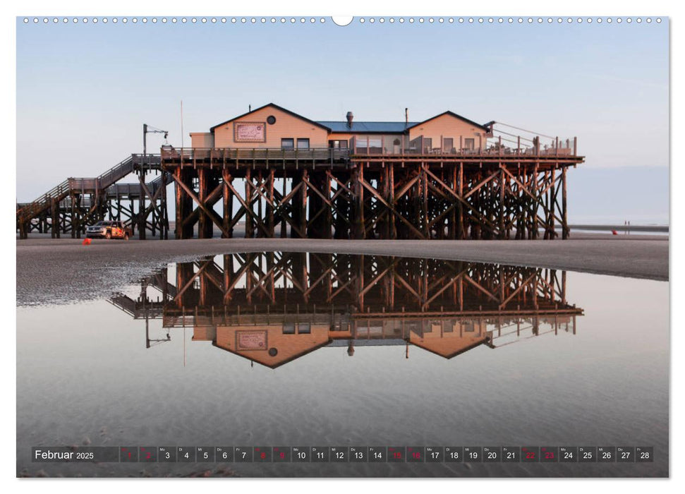 Sankt Peter-Ording. Sonne - Strand - Meer (CALVENDO Premium Wandkalender 2025)