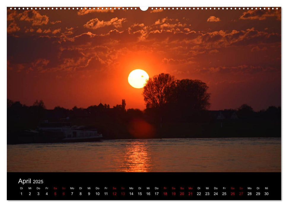 Niederrheinischer Himmel (CALVENDO Wandkalender 2025)