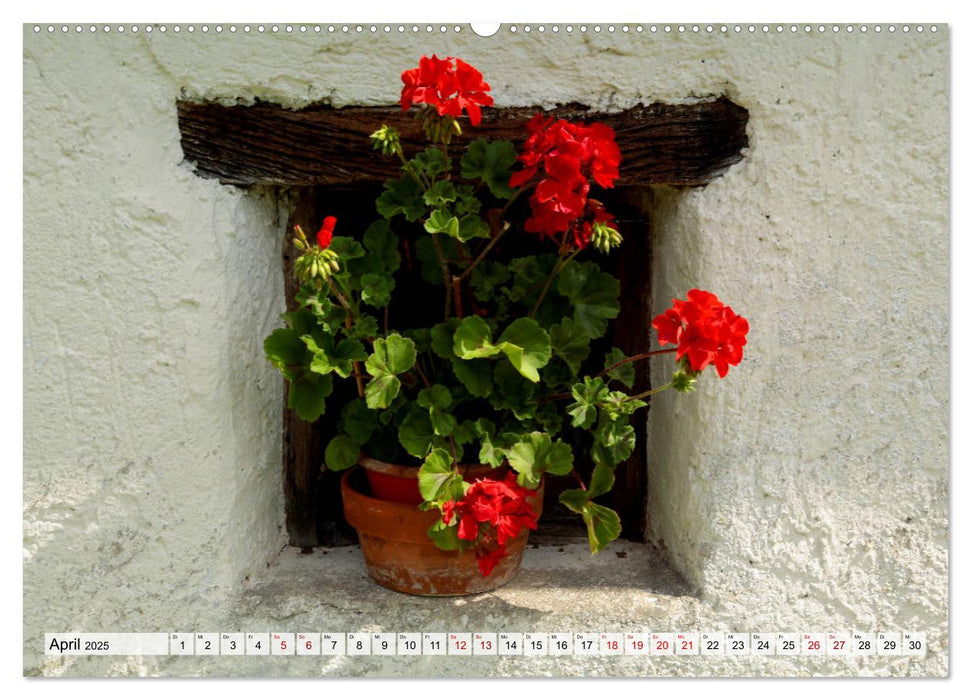 Bauernfenster (CALVENDO Premium Wandkalender 2025)