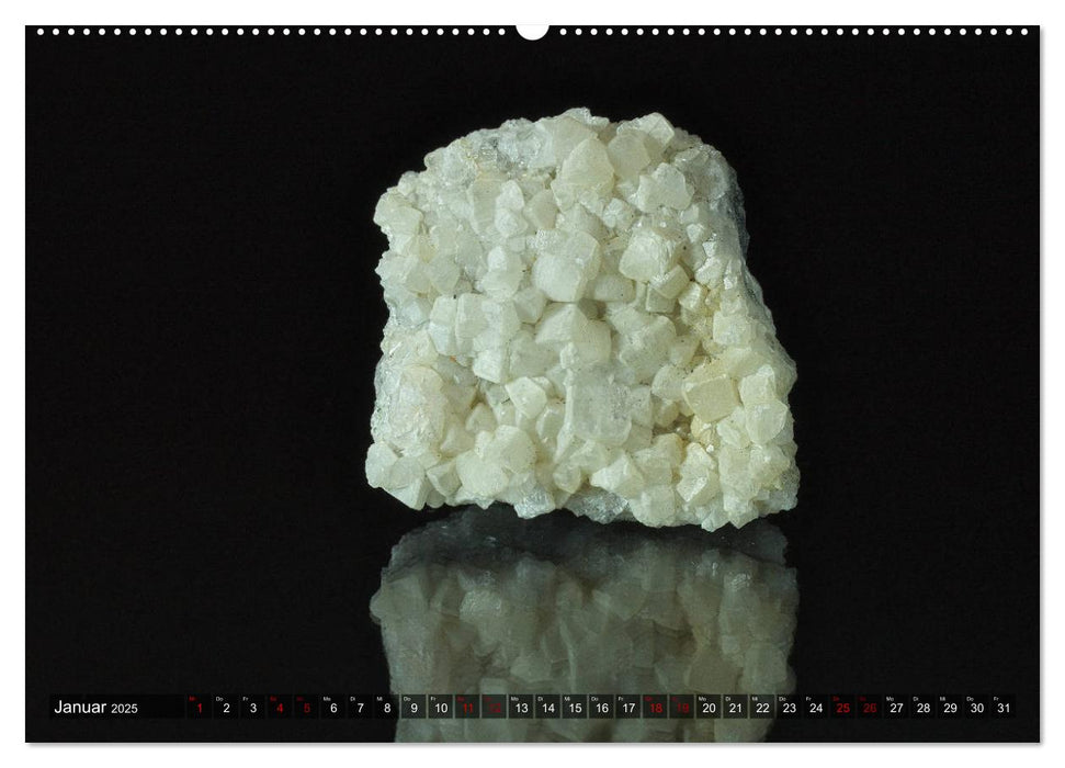 Mineralien (CALVENDO Wandkalender 2025)