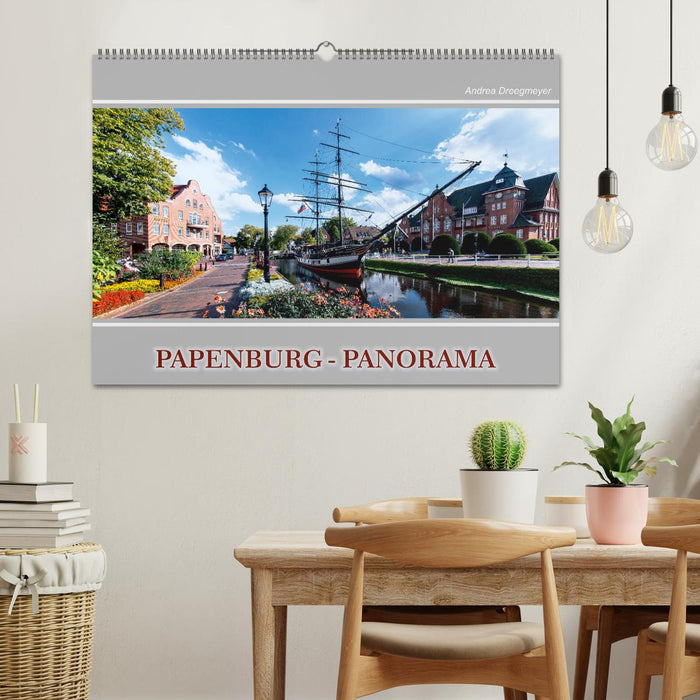 Papenburg-Panorama (CALVENDO Wandkalender 2025)