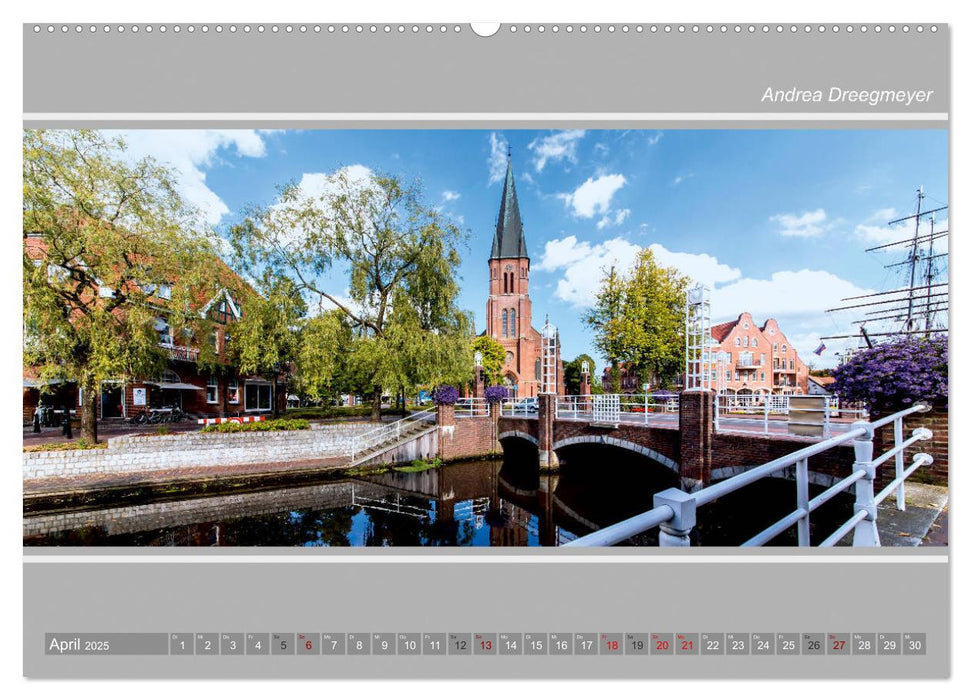 Papenburg-Panorama (CALVENDO Wandkalender 2025)