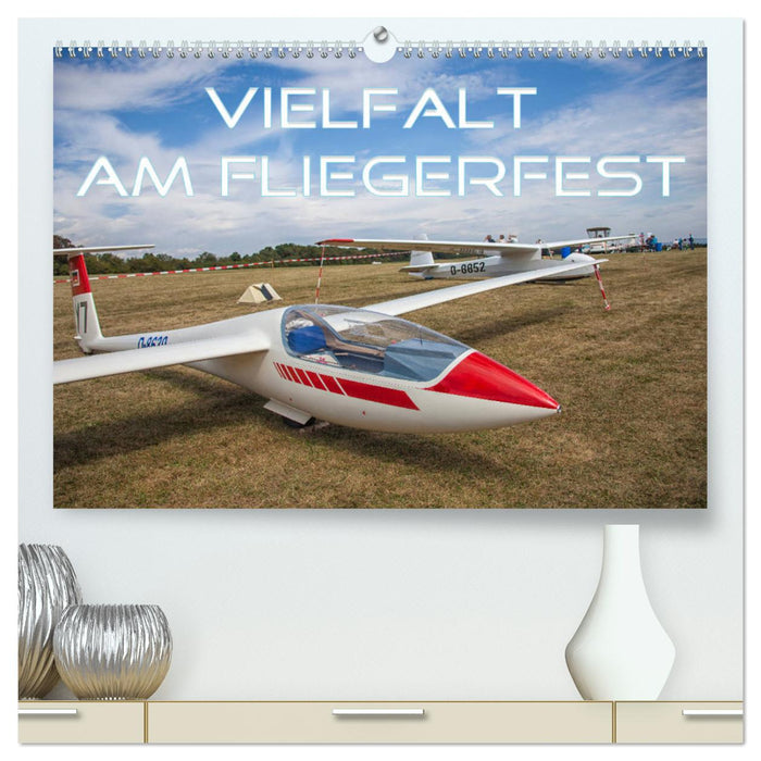 Vielfalt am Fliegerfest (CALVENDO Premium Wandkalender 2025)