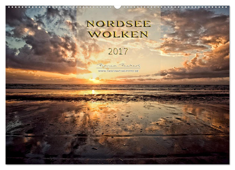 Nordseewolken (CALVENDO Wandkalender 2025)