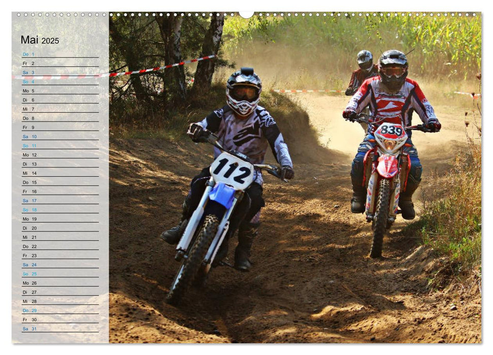 Motocross - tollkühne Kerle (CALVENDO Wandkalender 2025)