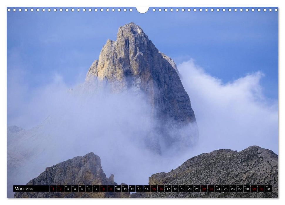 Dolomitenimpressionen (CALVENDO Wandkalender 2025)