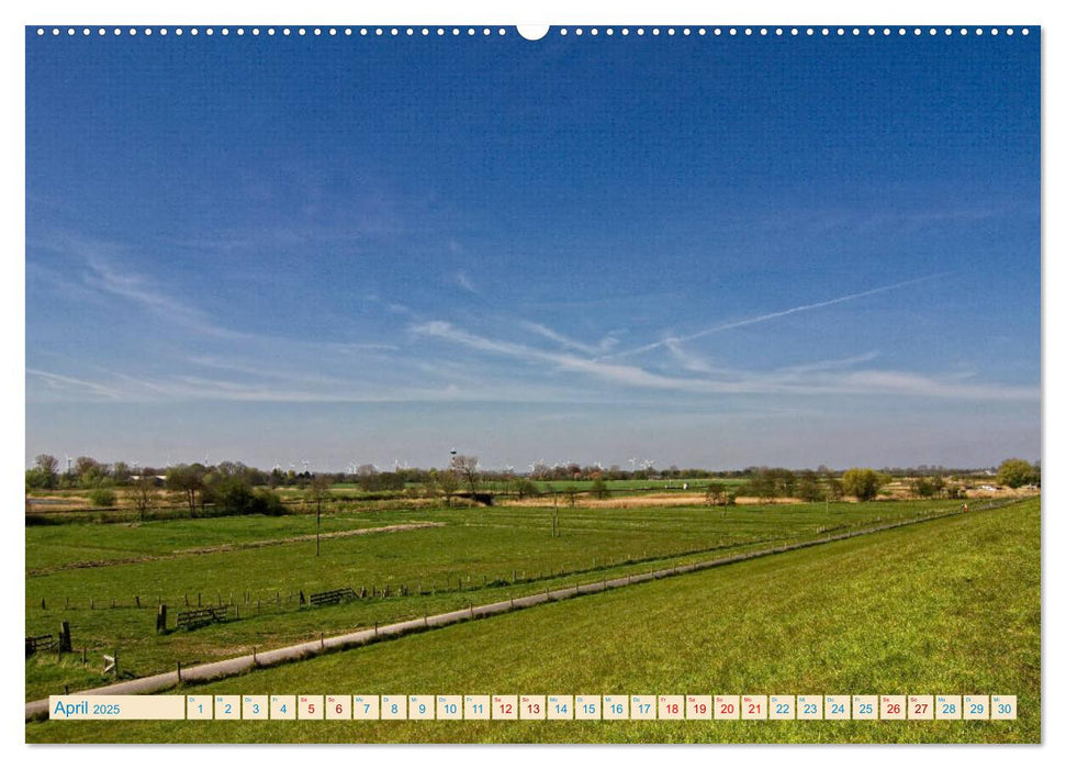 Cuxhaven, Landschaften zwischen Küste und Heide (CALVENDO Premium Wandkalender 2025)