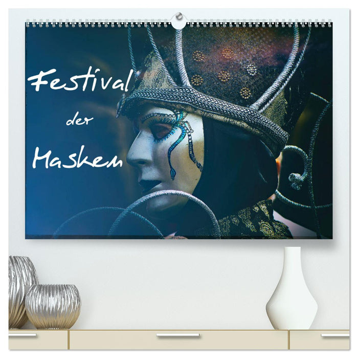 Festival der Masken (CALVENDO Premium Wandkalender 2025)