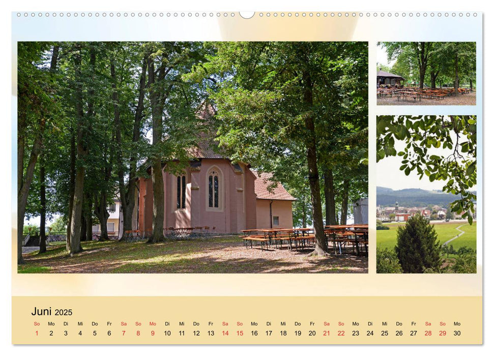 Lauf an der Pegnitz ist bunt (CALVENDO Premium Wandkalender 2025)