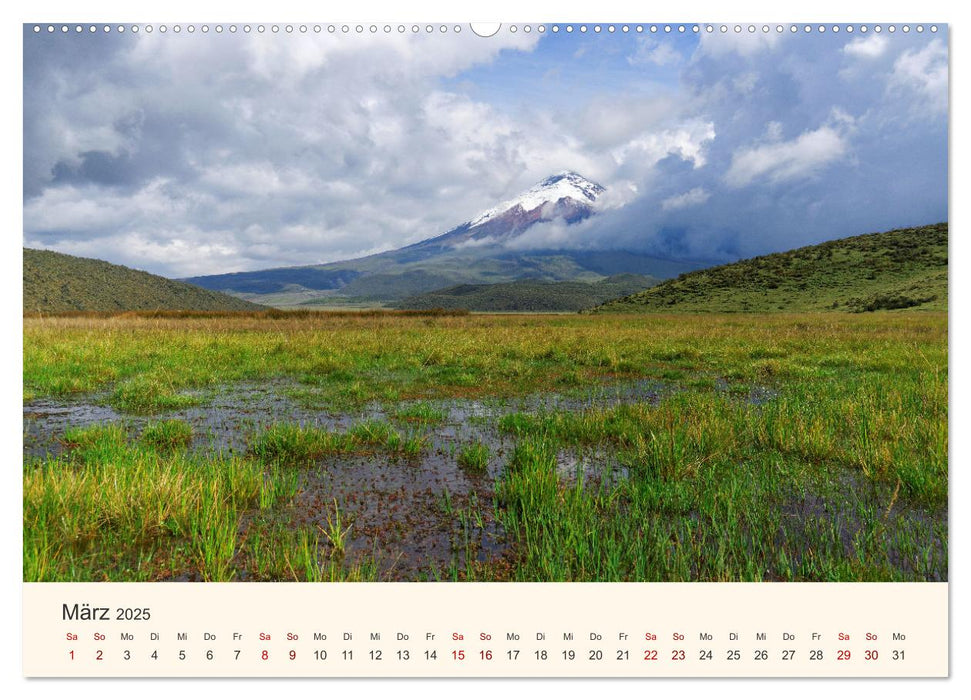 Entdecke Ecuador (CALVENDO Wandkalender 2025)