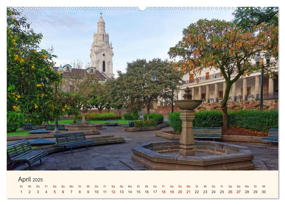 Entdecke Ecuador (CALVENDO Wandkalender 2025)