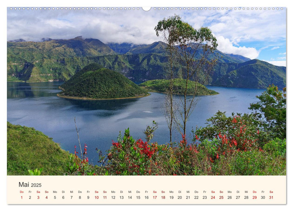 Entdecke Ecuador (CALVENDO Wandkalender 2025)