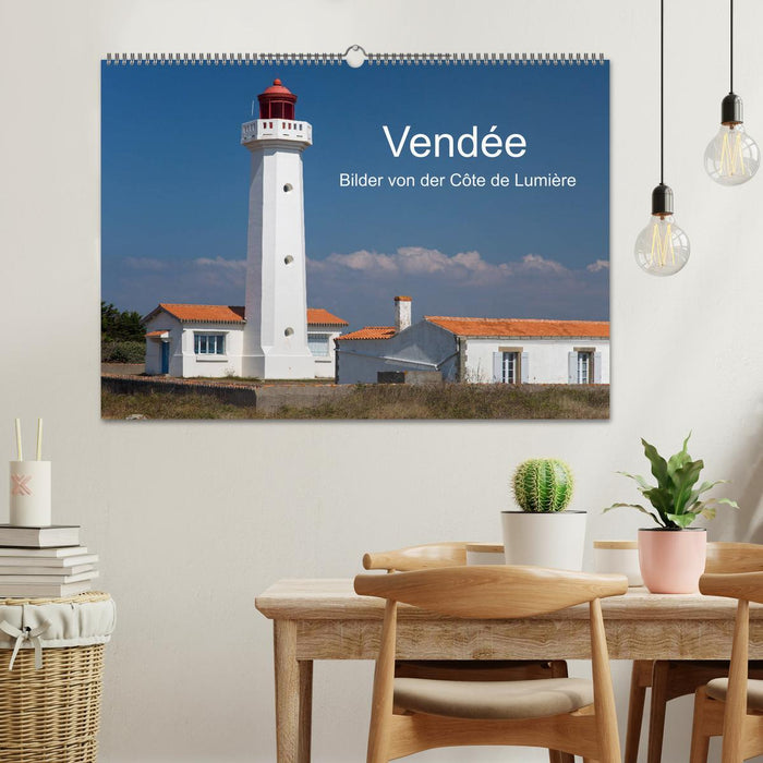 Vendée - Bilder von der Côte de Lumière (CALVENDO Wandkalender 2025)