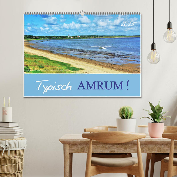 Typisch Amrum! (CALVENDO Wandkalender 2025)