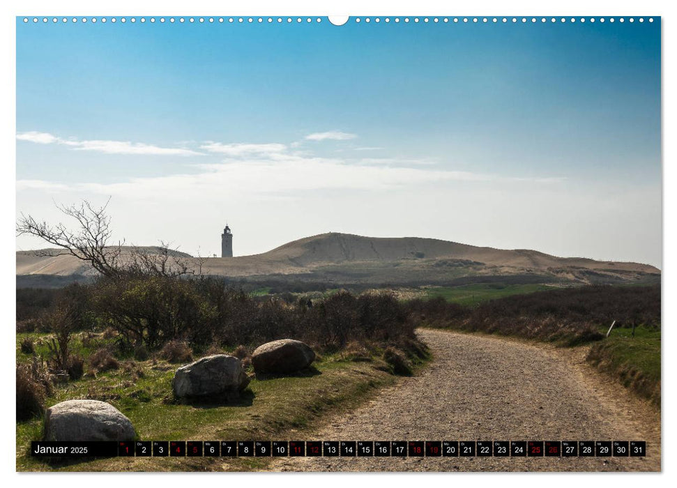 Dänemark zwischen Nordsee und Limfjord (CALVENDO Wandkalender 2025)