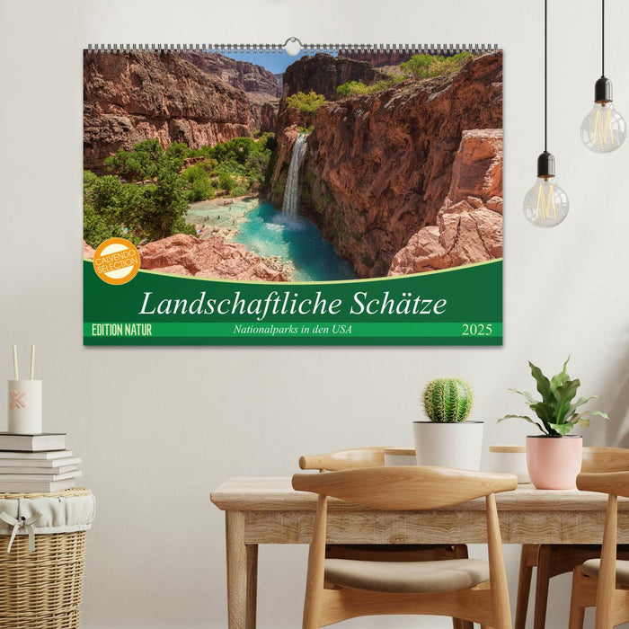 Landschaftliche Schätze (CALVENDO Wandkalender 2025)