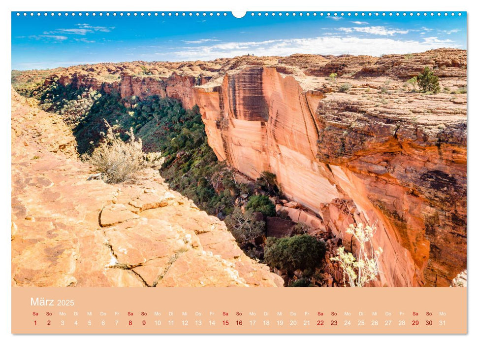 Down Under - Eine Reise durch Australien (CALVENDO Premium Wandkalender 2025)