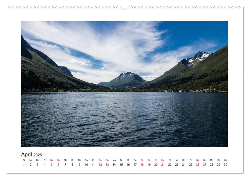 Norwegen - Faszination Fjordland (CALVENDO Wandkalender 2025)