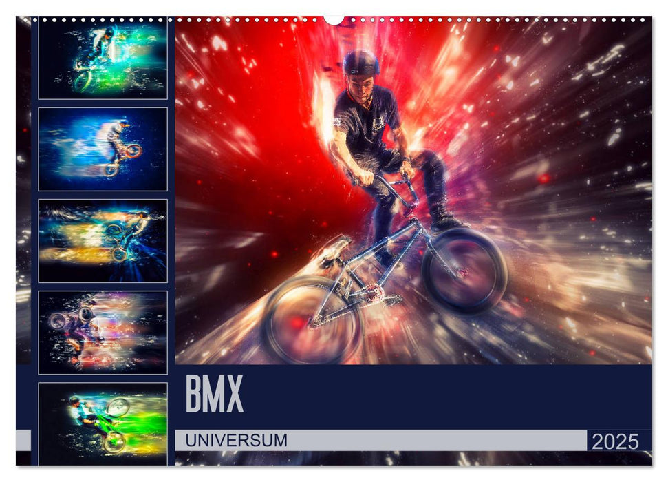 BMX Universum (CALVENDO Wandkalender 2025)