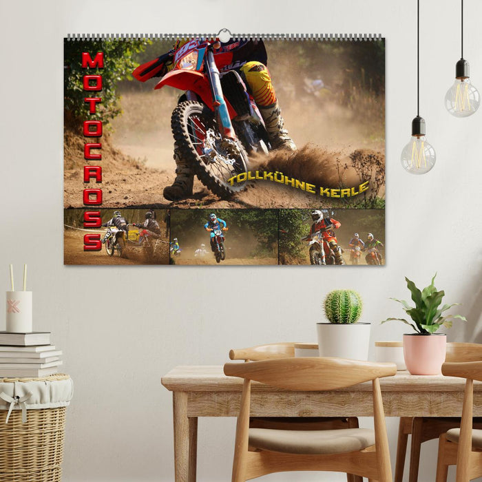 Motocross - tollkühne Kerle (CALVENDO Wandkalender 2025)