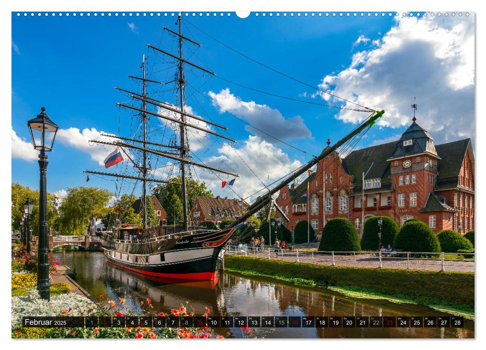 Papenburg - Venedig des Nordens (CALVENDO Premium Wandkalender 2025)