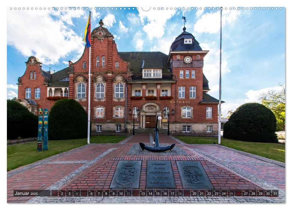 Papenburg - Venedig des Nordens (CALVENDO Wandkalender 2025)