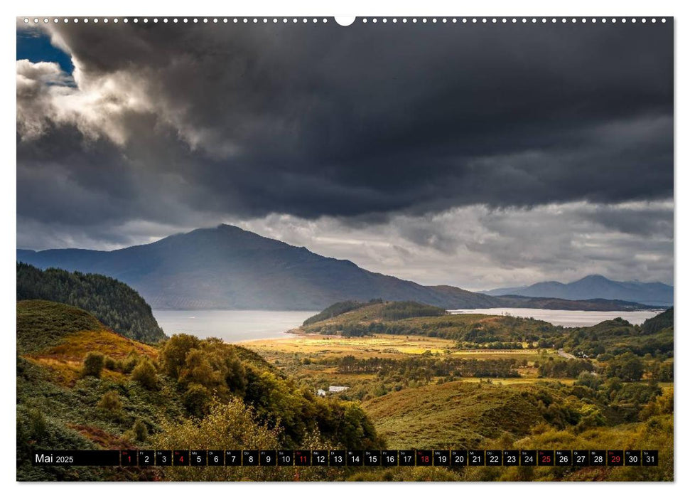 Schottland Farben und Licht (CALVENDO Wandkalender 2025)