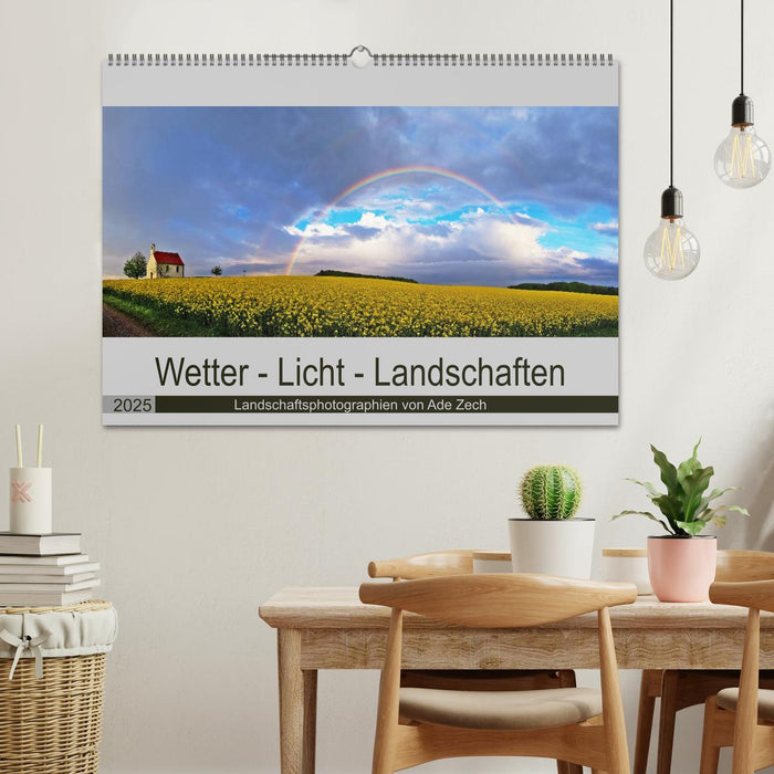 Wetter - Licht - Landschaften (CALVENDO Wandkalender 2025)