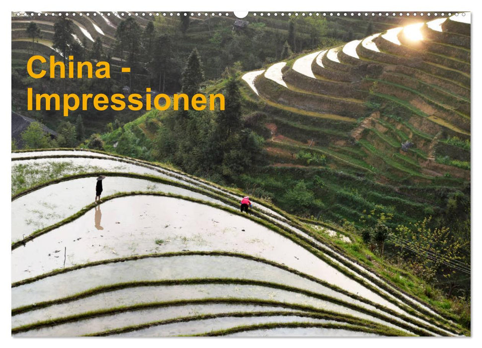 China-Impressionen (CALVENDO Wandkalender 2025)