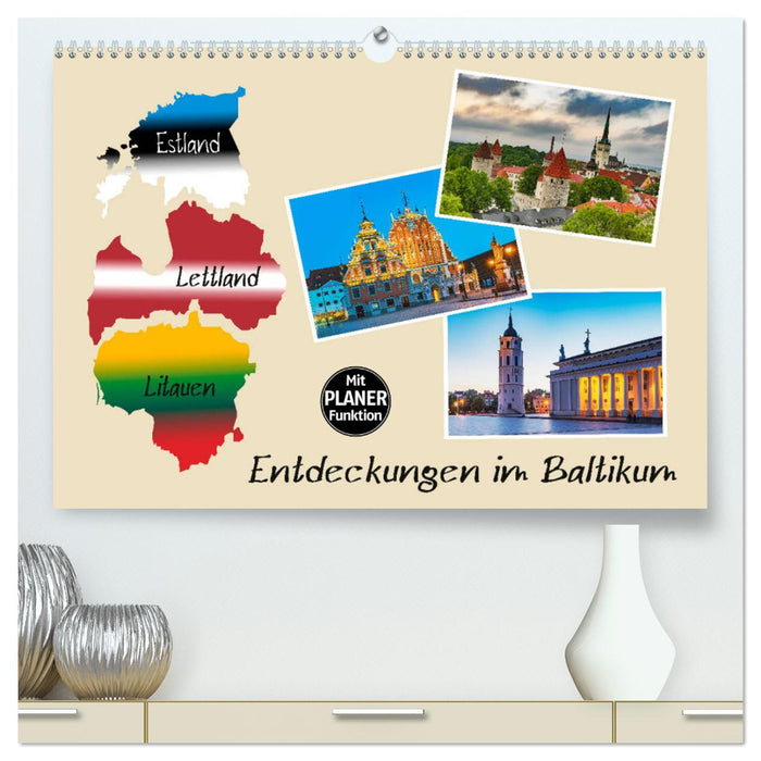 Entdeckungen im Baltikum (CALVENDO Premium Wandkalender 2025)