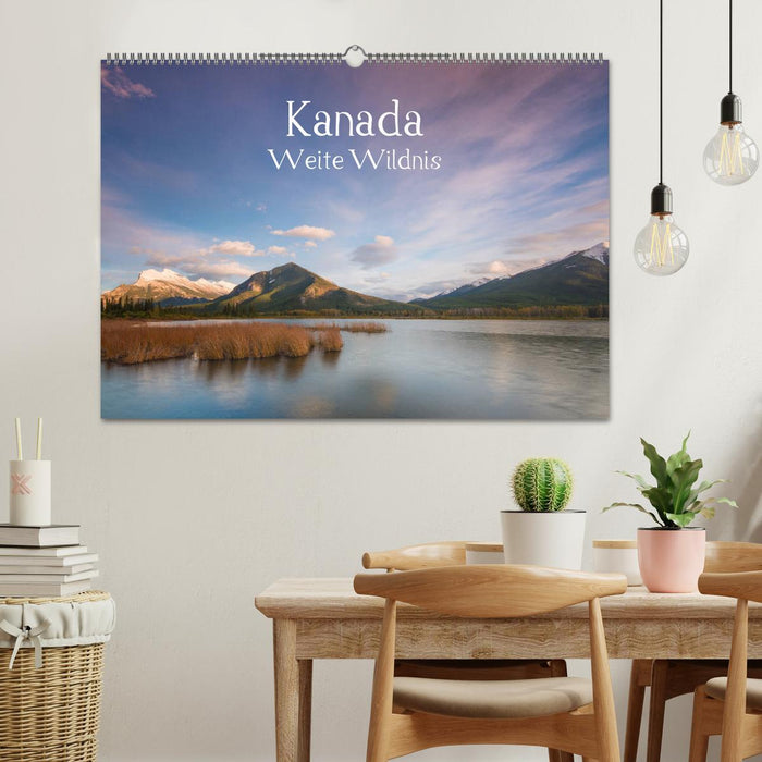 Kanada - Weite Wildnis (CALVENDO Wandkalender 2025)