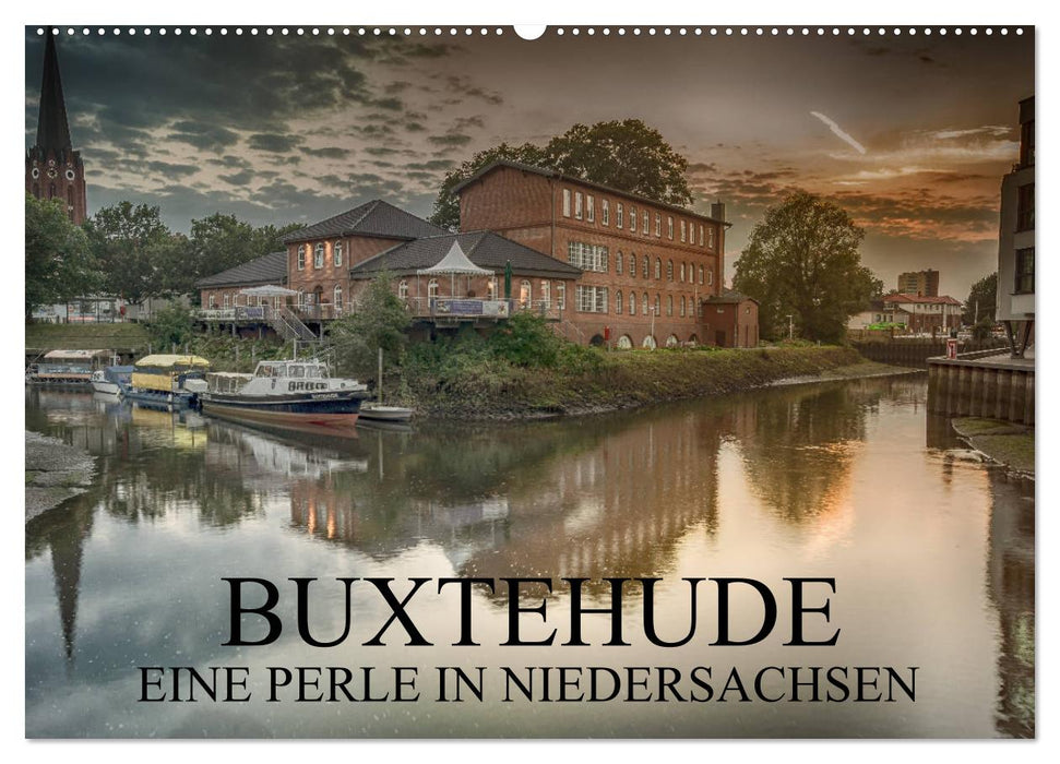 Buxtehude - Eine Perle in Niedersachsen (CALVENDO Wandkalender 2025)