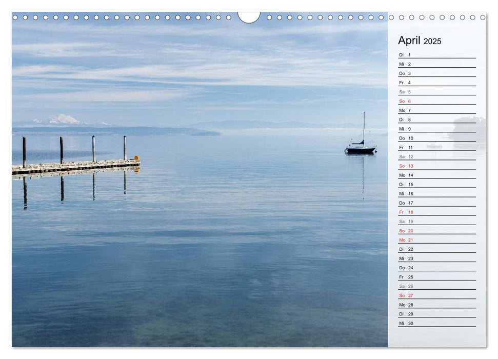 Eine Reise nach Seattle (CALVENDO Wandkalender 2025)