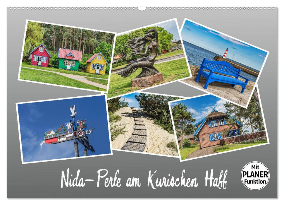 Nida - Perle am Kurischen Haff (CALVENDO Wandkalender 2025)