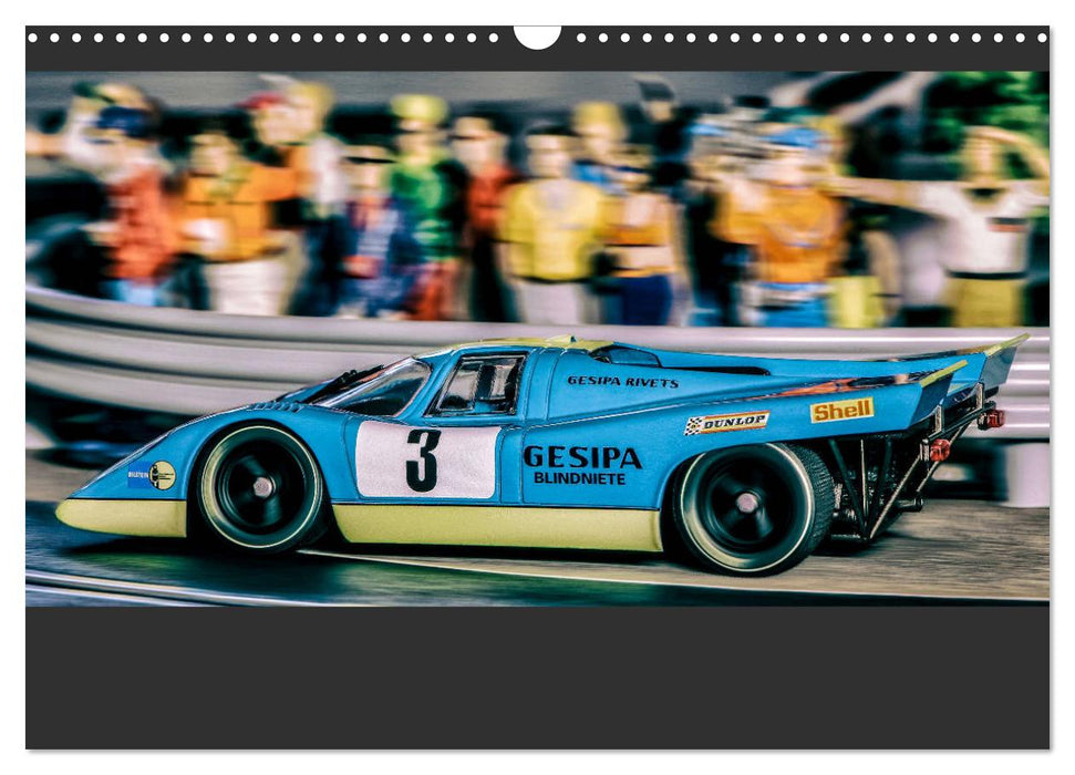 Motorsport in 1/32 (CALVENDO Wandkalender 2025)