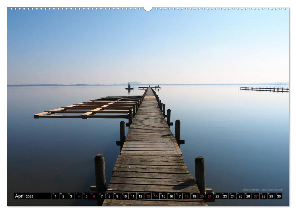 Steinhuder Meer, Momentaufnahmen von Christine Bienert (CALVENDO Wandkalender 2025)