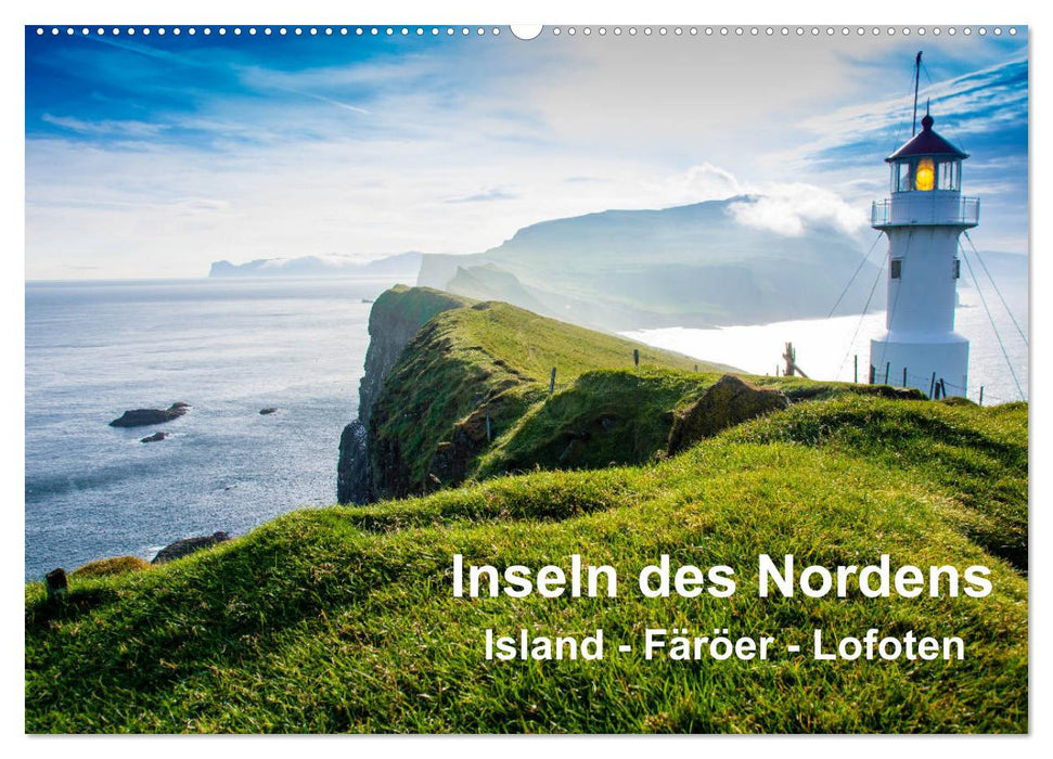 Inseln Des Nordens (CALVENDO Wandkalender 2025)