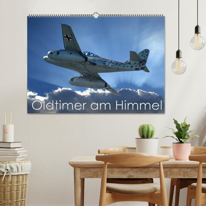 Oldtimer am Himmel (CALVENDO Wandkalender 2025)