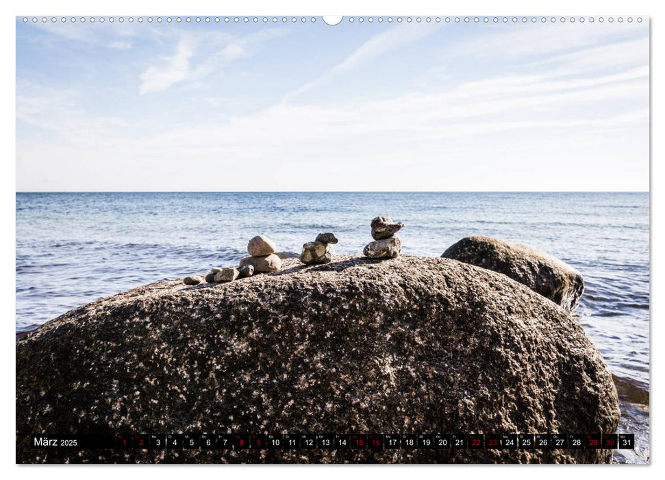 Insel Fehmarn - Impressionen eines Sommertages an der Ostsee (CALVENDO Wandkalender 2025)