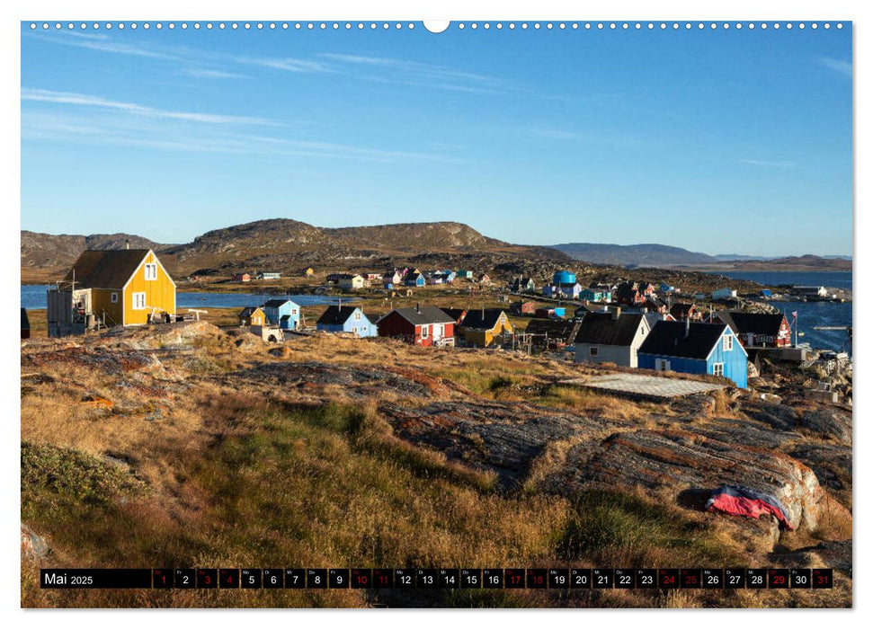 GRÖNLAND Eisfjord und Diskobucht (CALVENDO Wandkalender 2025)