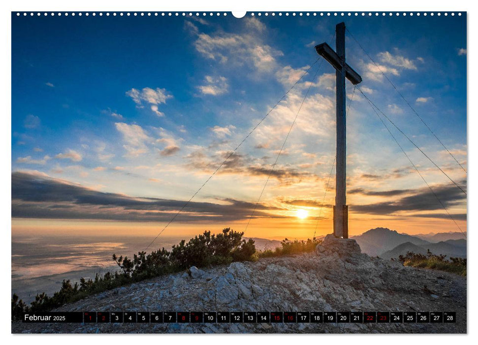 Traumhafte Alpen (CALVENDO Wandkalender 2025)