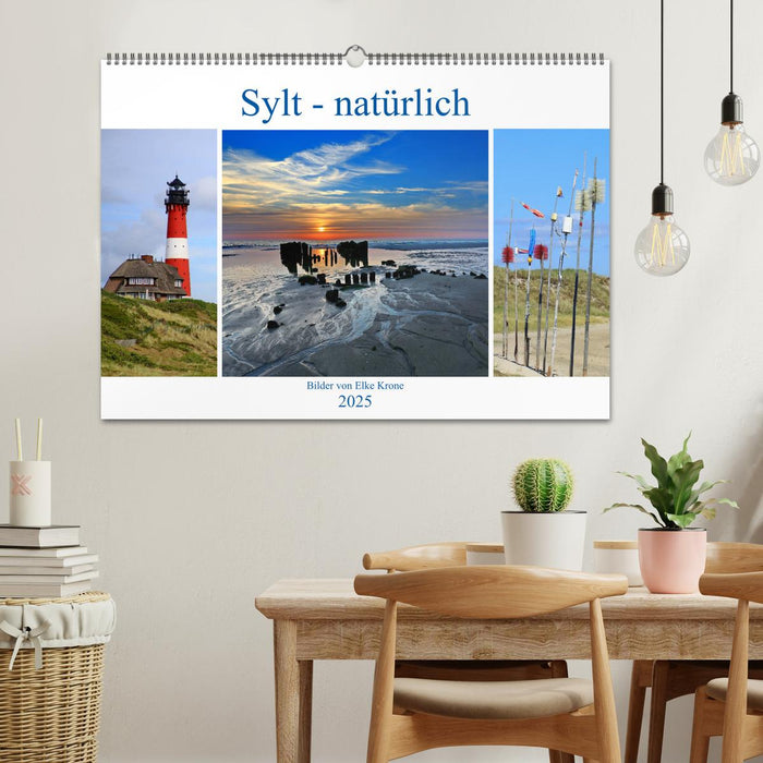 Sylt - natürlich (CALVENDO Wandkalender 2025)