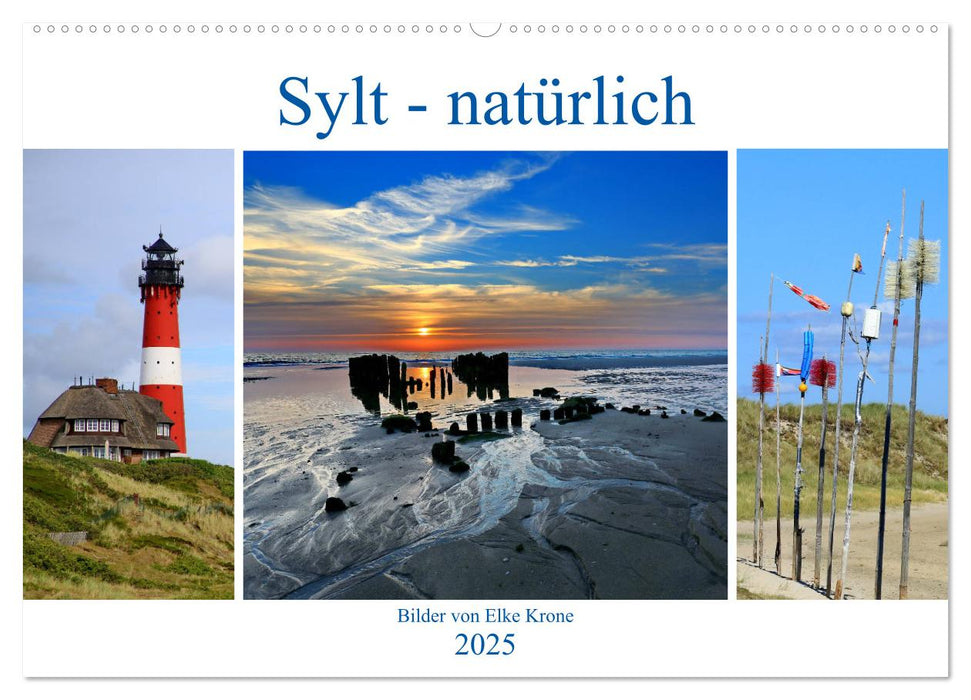 Sylt - natürlich (CALVENDO Wandkalender 2025)