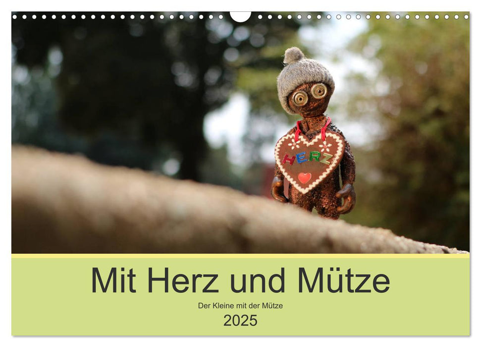 Mit Herz und Mütze (CALVENDO Wandkalender 2025)